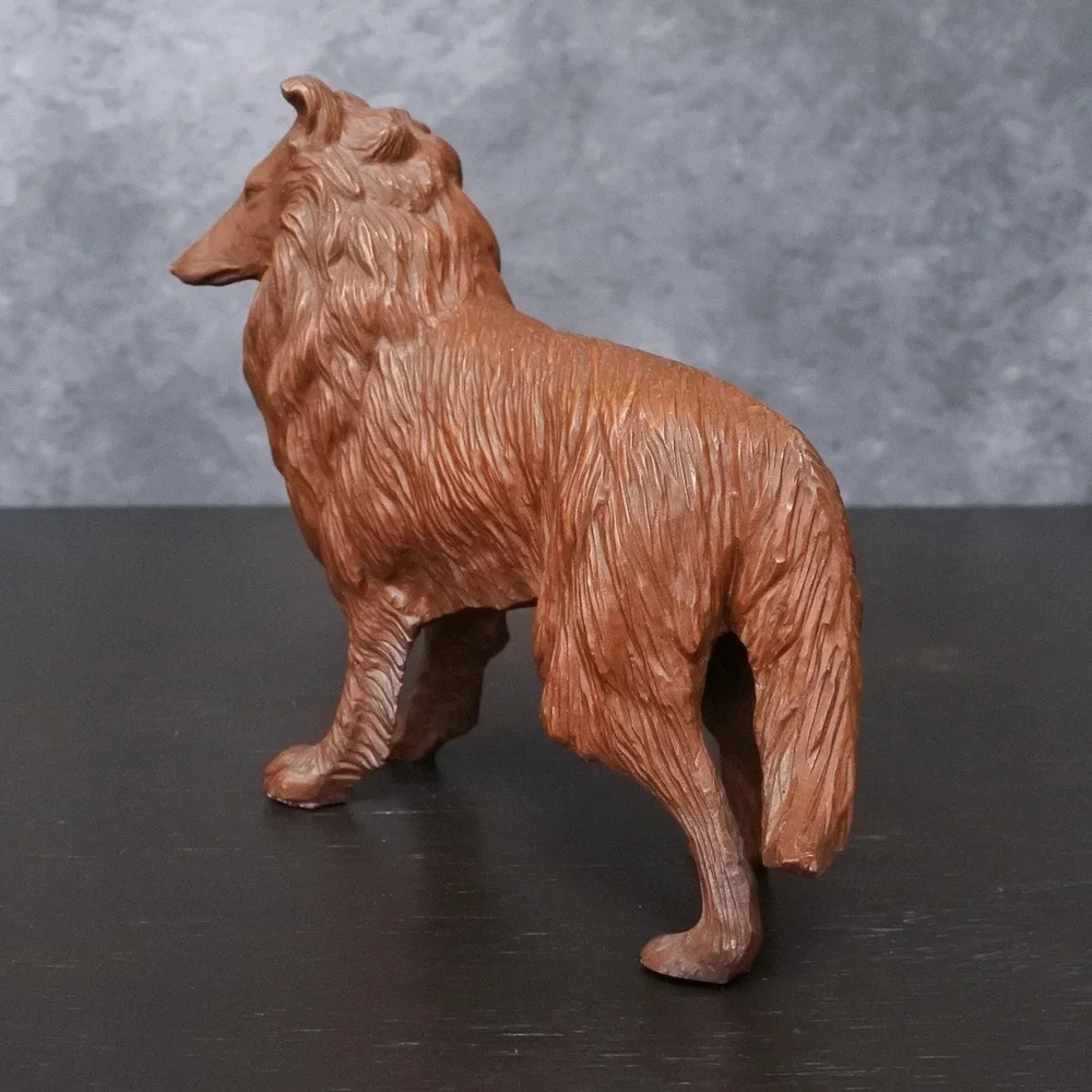 Vintage Rough Collie Lassie Dog Figurine